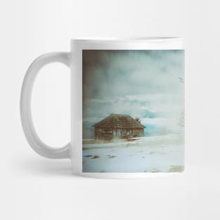 Mountain Cabin - Winter Scene Mug